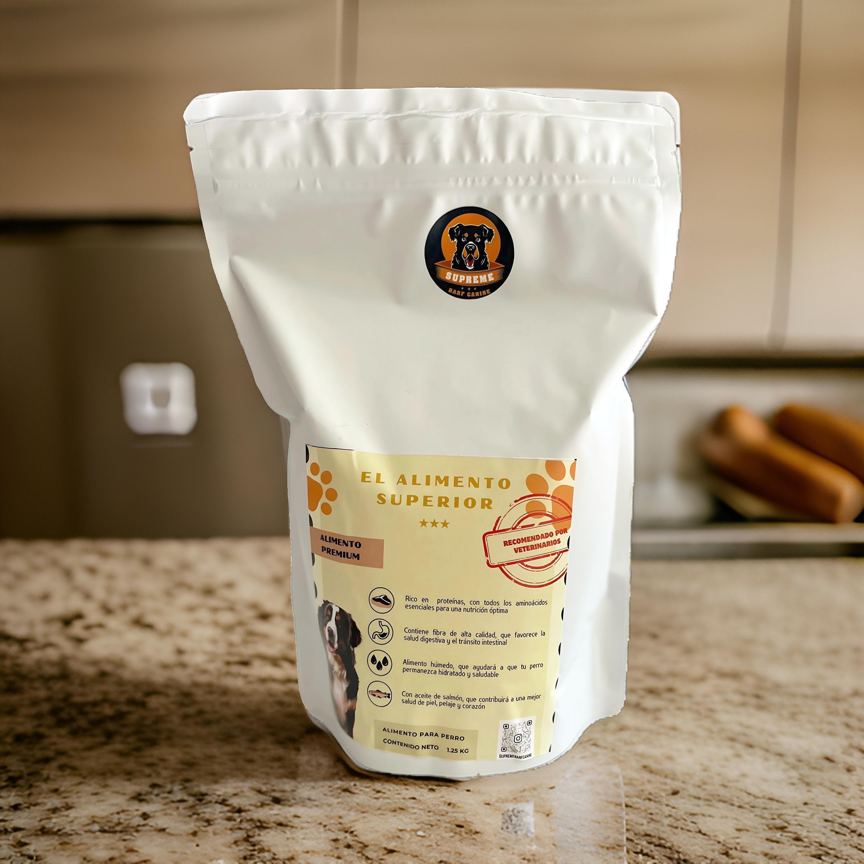 Bolsa de alimento Supreme BARF para perros